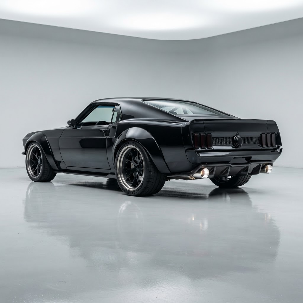 Muscle car built by Mufflers & More