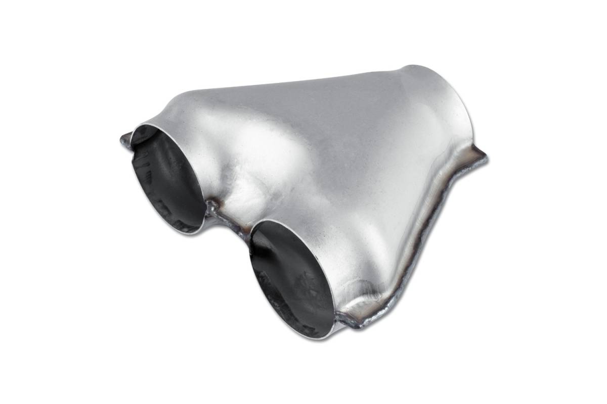 Y-Pipe — Aluminized 2.5" In/Out ID
